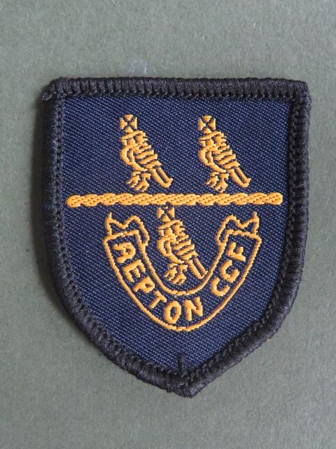 British Army Repton School C.C.F. (Combined Cadet Force) Patch