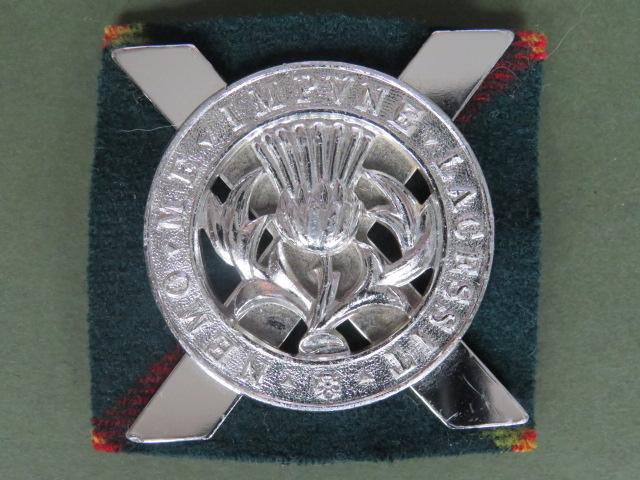 British Army The Lowland Brigade Cap Badge