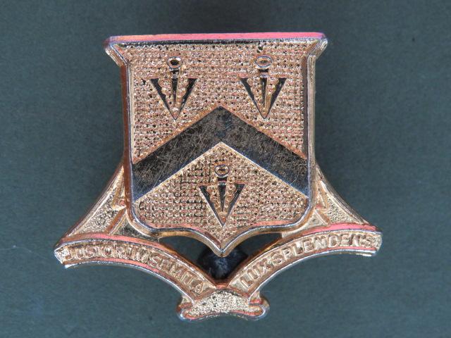 British Army Bloxham School C.C.F. (Combined Cadet Force) Cap Badge