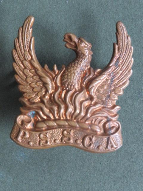 British Army Public Schools Senior Cadet Association Cap Badge