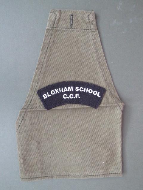 British Army Bloxham School C.C.F. (Combined Cadet Force) Brassard and Shoulder Title