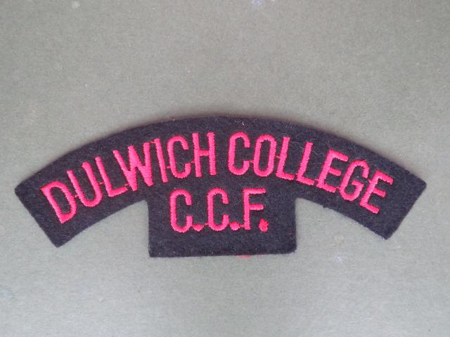 British Army Dulwich College C.C.F. (Combined Cadet Force) Shoulder Title