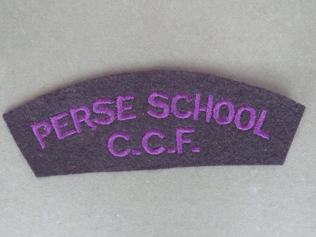 British Army Perse School C.C.F. (Combined Cadet Force) Shoulder Title