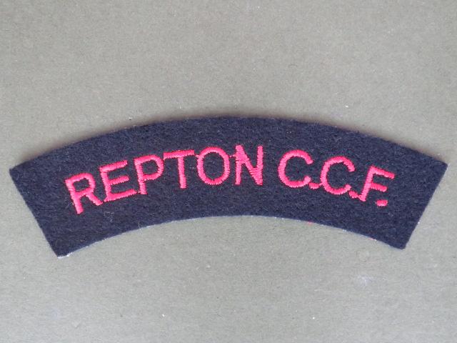 British Army Repton School C.C.F. (Combined Cadet Force) (Naval Section) Shoulder Title