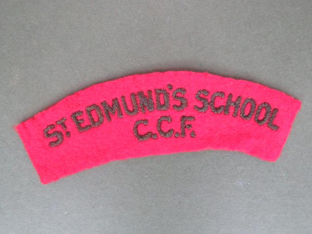 British Army St Edmund's School C.C.F. (Combined Cadet Force) Shoulder Title