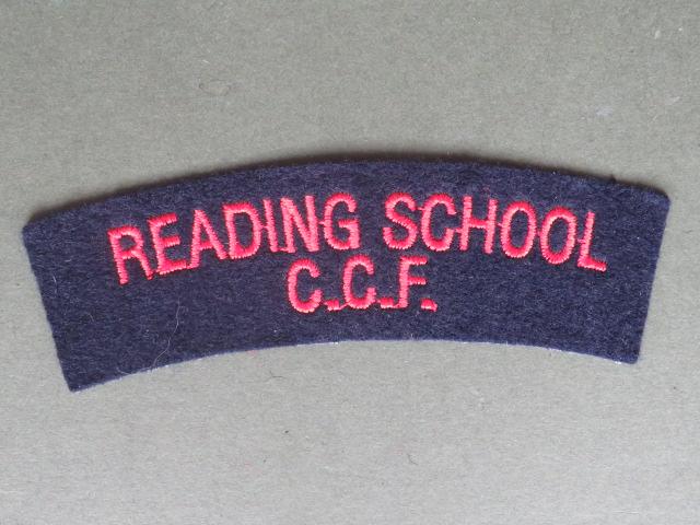 British Army Reading School C.C.F. (Combined Cadet Force) Shoulder Title