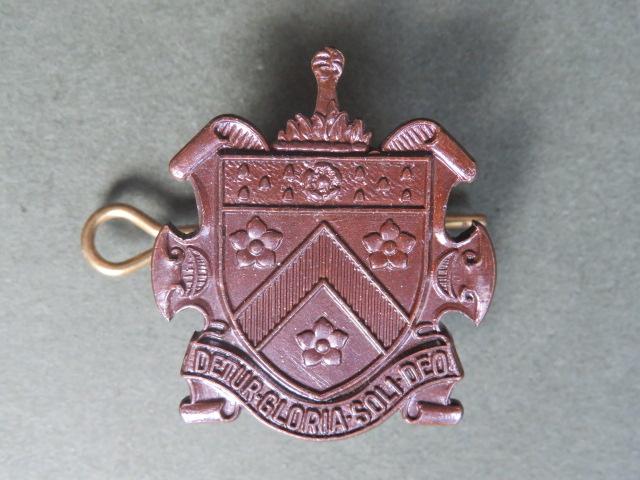 British Army Mount Dulwich College C.C.F. (Combined Cadet Force) Cap Badge