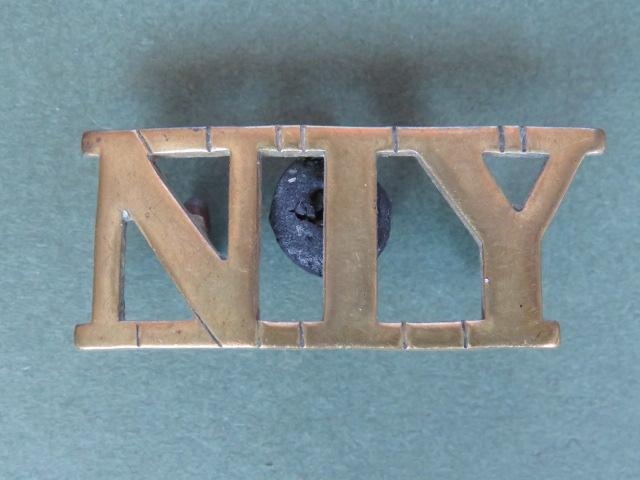 British Army Northamptonshire Yeomanry Shoulder Title