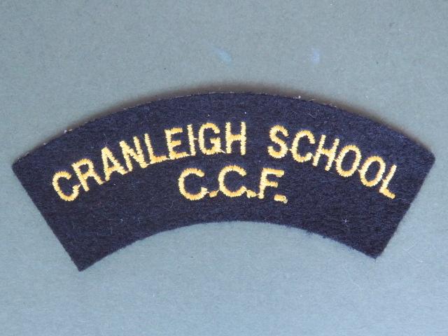 British Army Cranleigh School C.C.F. (Combined Cadet Force) Shoulder Title