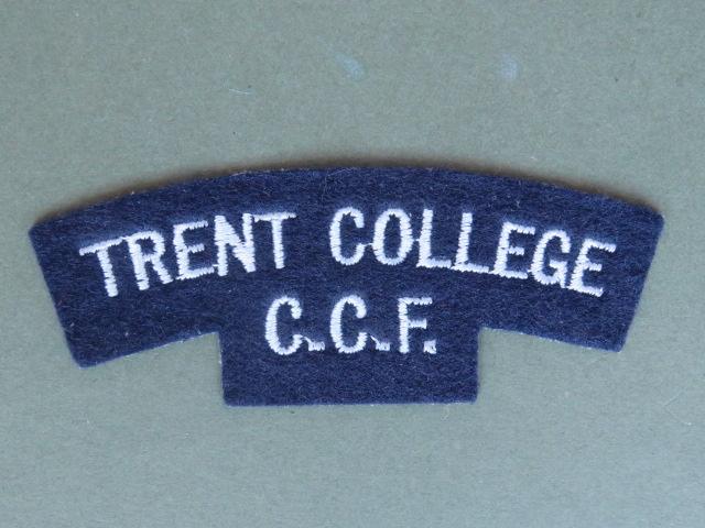 British Army Trent College C.C.F. (Combined Cadet Force) (Air Force Section) Shoulder Title