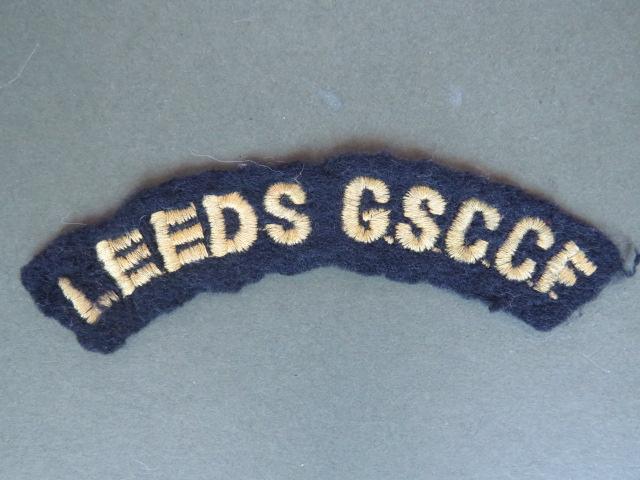 British Army Leeds Grammar School C.C.F. (Combined Cadet Force) Shoulder Title