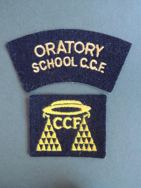 British Army Oratory School C.C.F. (Combined Cadet Force) Shoulder Title & Patch