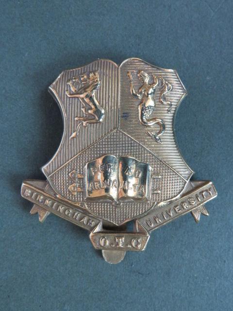 British Army Birmingham University OTC (Officer Training Corps) Cap Badge