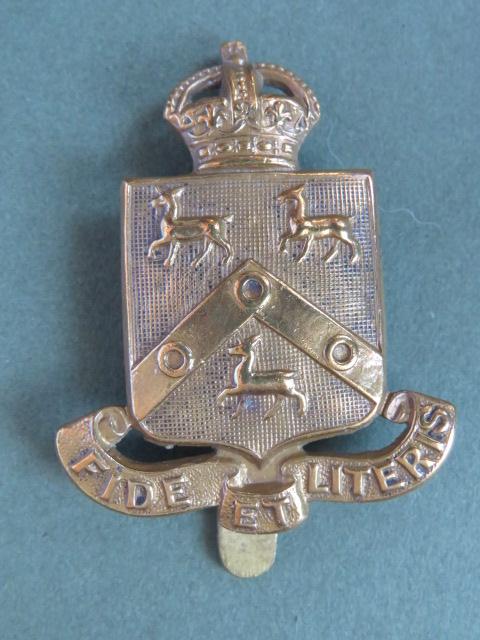 British Army St Paul School, London O.T.C. (Officer Training School) Cap Badge