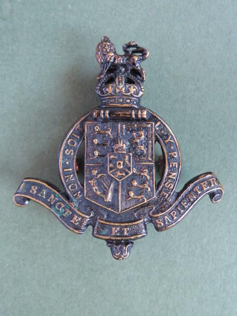 British Army King's College School O.T.C. (Officer Training Corps) Cap Badge