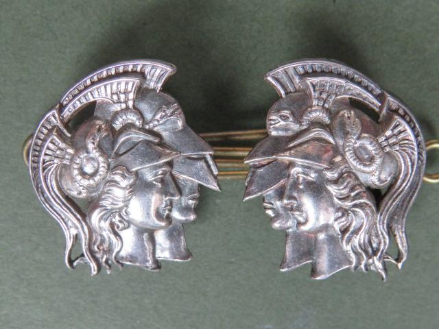 British Army 28th (County of London) Battalion, The London Regiment (Artists Rifles) Officers' Collar Badges