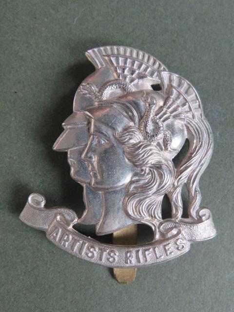 British Army 28th (County of London) Battalion, The London Regiment (Artists Rifles) SNCO's Cap Badge