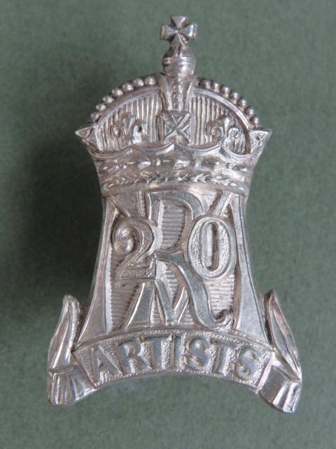 British Army 20th Middlesex (Artists) Pouch Badge