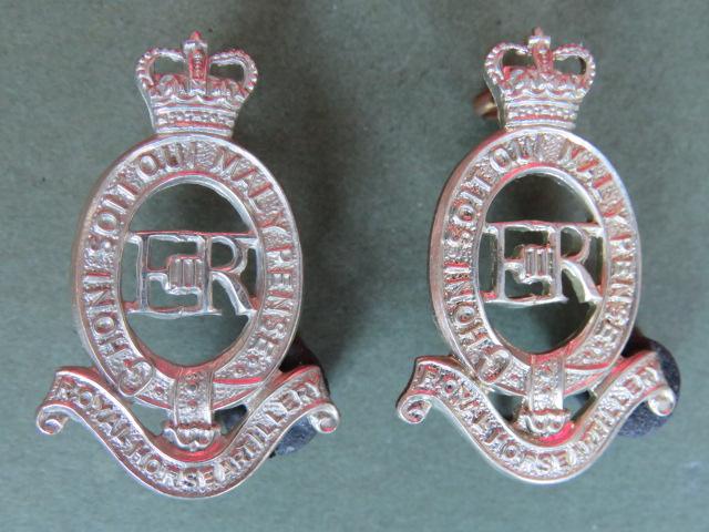 British Army Royal Horse Artillery Collar Badges