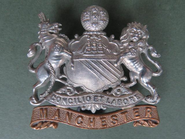 British Army WW1 The Manchester Regiment Cap Badge