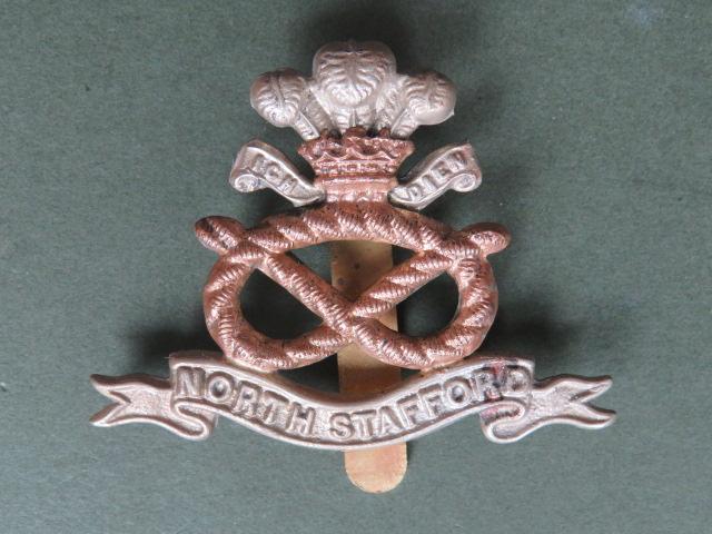 British Army The North Staffordshire Regiment (The Prince of Wales's) Cap Badge