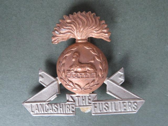 British Army The Lancashire Fusiliers Cap Badge