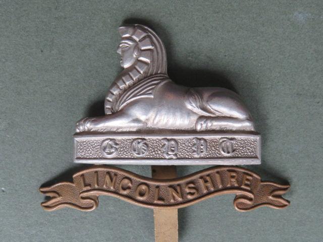 British Army Pre1947 The Royal Lincolnshire Regiment Cap Badge