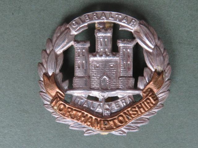 British Army The Northamptonshire Regiment Cap Badge