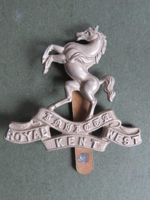 British Army The Royal West Kent Regiment Cap Badge