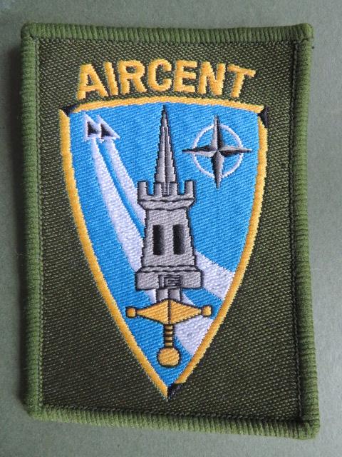 N.A.T.O. Allied Air Forces Central Europe Shoulder Patch