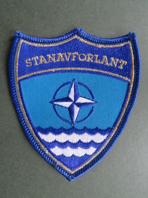 N.A.T.O. Standing Naval Force Atlantic (STANAVFORLANT) Shoulder Patch