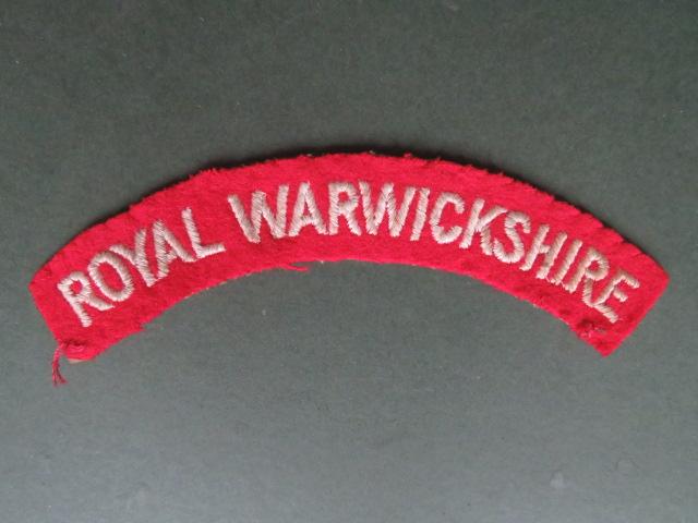 British Army Royal Warwickshire Regiment Shoulder Title