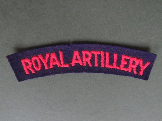 British Army WW2 Royal Artillery Shoulder Title