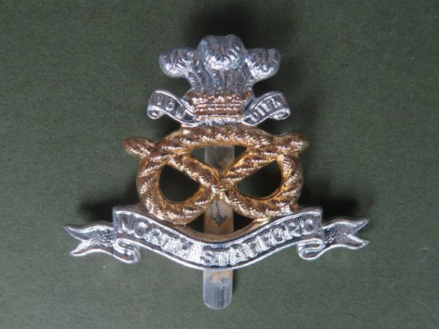 British Army The North Staffordshire Regiment (The Prince of Wales's) Cap Badge