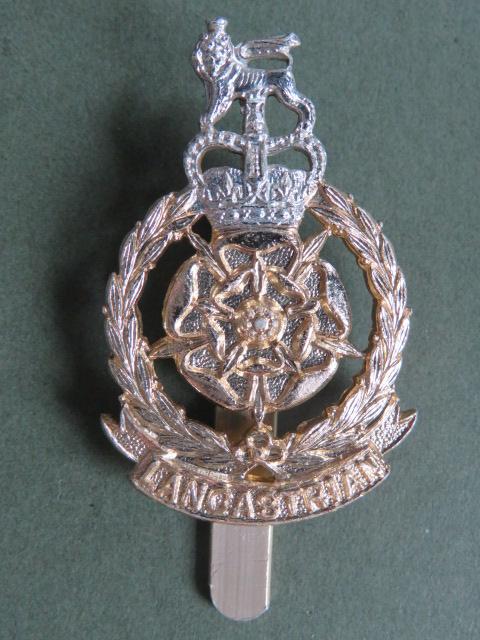 British Army The Lancastrian Brigade Cap Badge