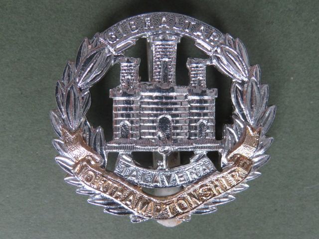 British Army The Northamptonshire Regiment Cap Badge