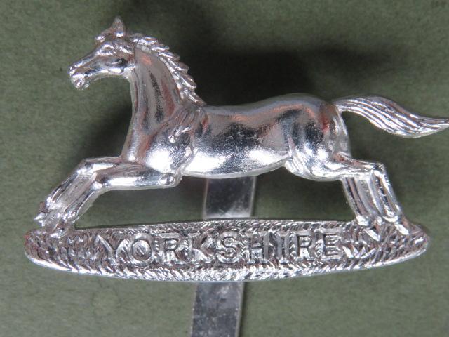 British Army Prince of Wales's Own Regiment of Yorkshire Cap Badge