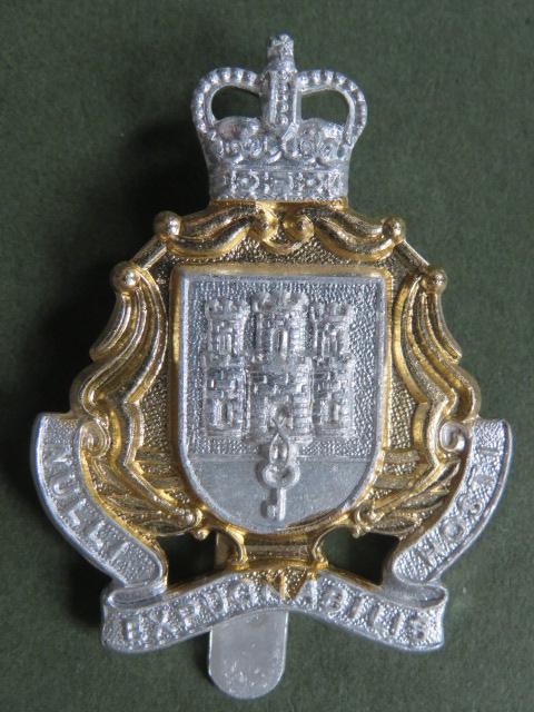 British Army The Gibraltar Regiment Cap Badge