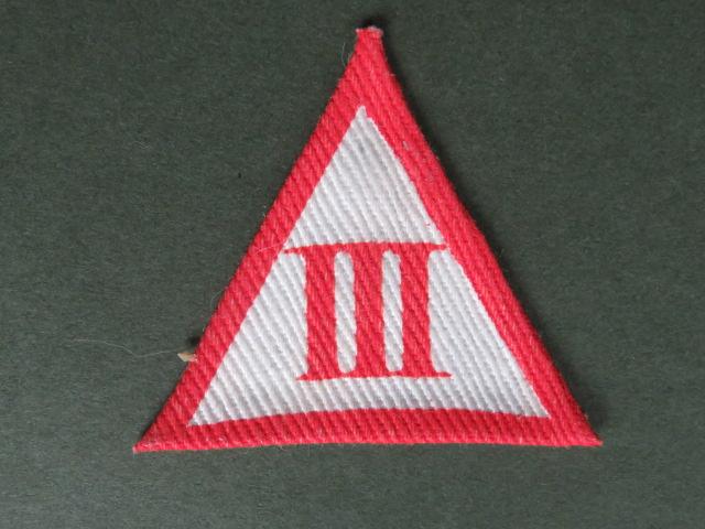 British Army 3rd Independent Infantry Brigade Formation Sign