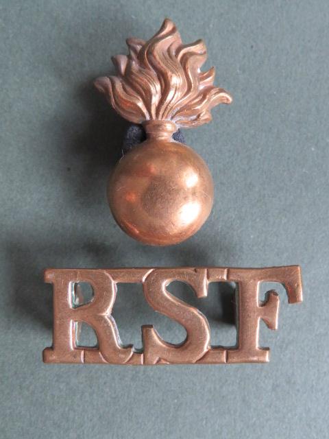 British Army The Royal Scots Fusiliers Shoulder Title