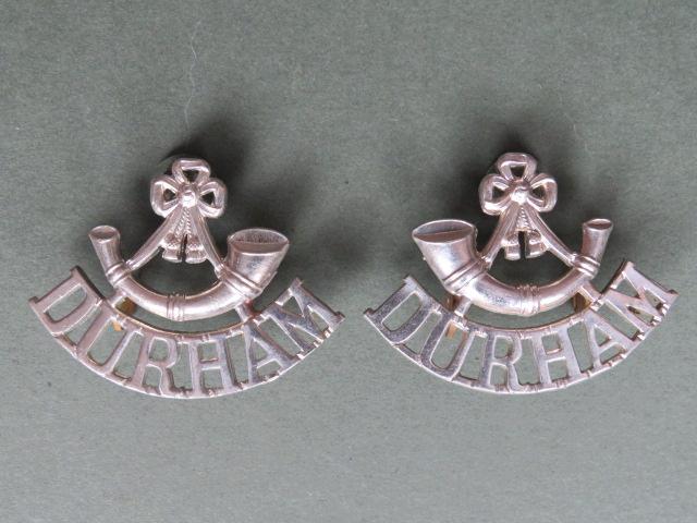 British Army Durham Light Infantry Post 1952 Shoulder Titles