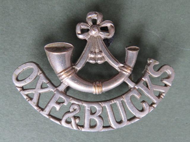 British Army The Oxfordshire and Buckinghamshire Light Infantry Shoulder Title