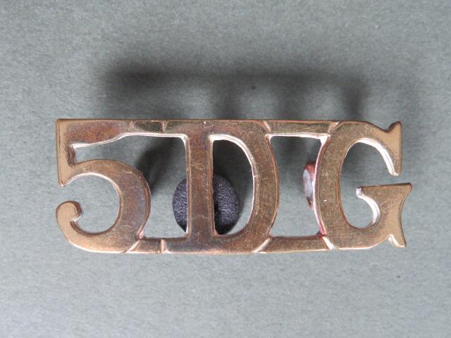 British Army 5th Dragoon Guards Shoulder Title