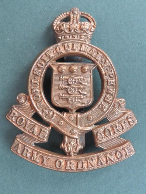 British Army Royal Army Ordnance Corps Pre 1947 Cap Badge