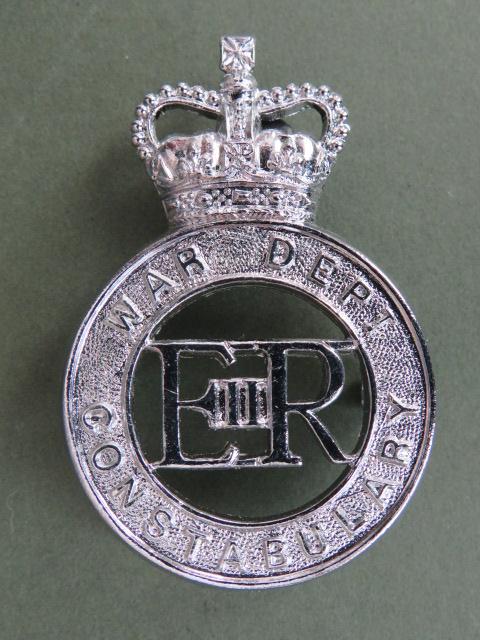 British 1953-1971 War Department Constabulary Cap Badge