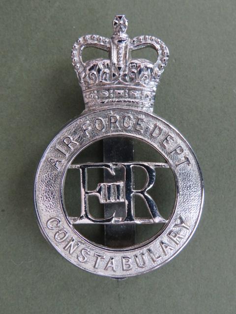 British Post 1953 Air Force Department Constabulary Cap Badge