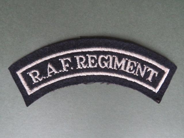 Royal Air Force Regiment 1950's / 1960's Shoulder Title