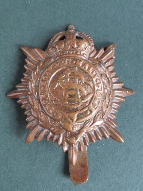 British Army WW1 Economy Army Service Corps Cap Badge