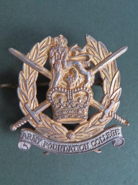 British Army The Army Foundation College Cap Badge