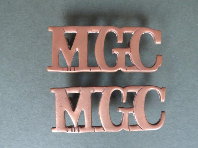 British Army Machine Gun Corps Shoulder Titles